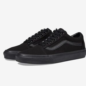 Black Low-Top Sneakers